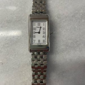 Tiffany and Co stainless steel watch with sapphire crown